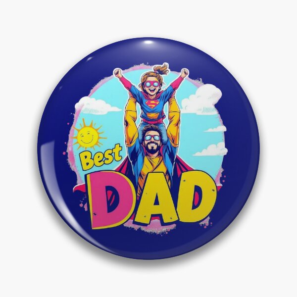 Item preview, Best Dad Superhero Family T-shirt | Father and daughter Matching Outfit | Super Dad Gift designed and sold by TheGaliyaStudio.