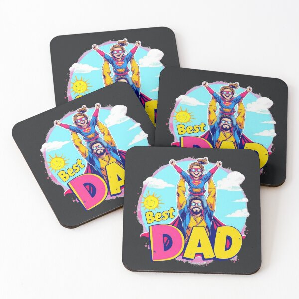 Item preview, Best Dad Superhero Family T-shirt | Father and daughter Matching Outfit | Super Dad Gift designed and sold by TheGaliyaStudio.