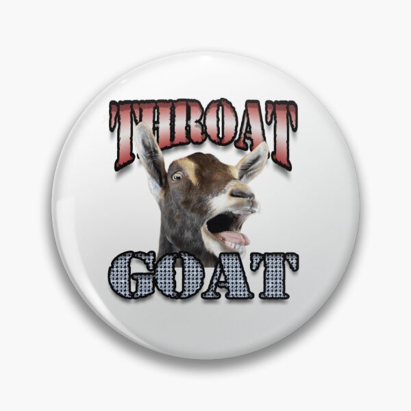 Item preview, Throat G.O.A.T Meme Shirt designed and sold by FindingLuffy.