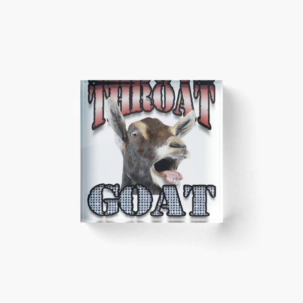 Item preview, Throat G.O.A.T Meme Shirt designed and sold by FindingLuffy.