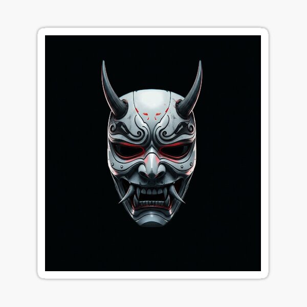 Item preview, Red Demon Mask designed and sold by el_arqtista.