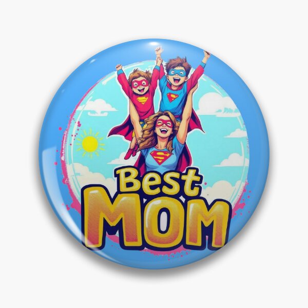 Item preview, Best Mom Superhero T-shirt | Family of 4 Mother and son + daughter Matching Outfit | Super Mom Gift for Her designed and sold by TheGaliyaStudio.