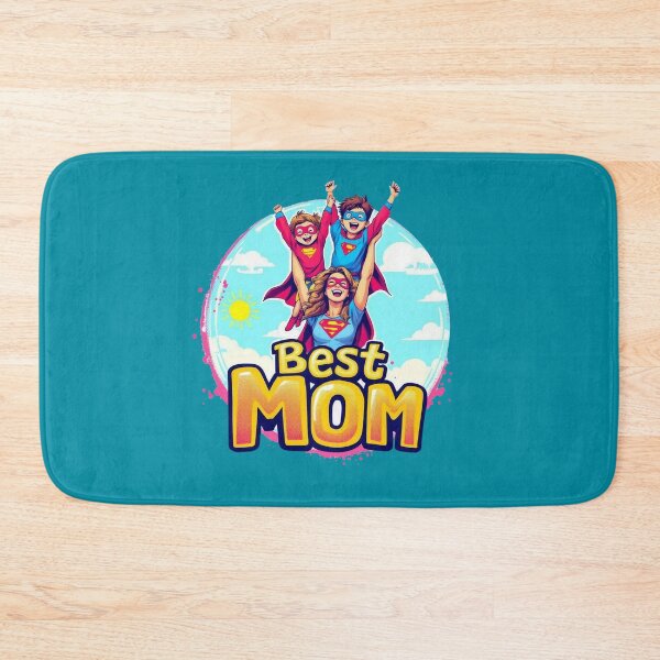 Item preview, Best Mom Superhero T-shirt | Family of 4 Mother and son + daughter Matching Outfit | Super Mom Gift for Her designed and sold by TheGaliyaStudio.