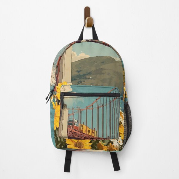 Item preview, San Francisco California Vintage Poster | Golden Gate Bridge designed and sold by TuncGK.