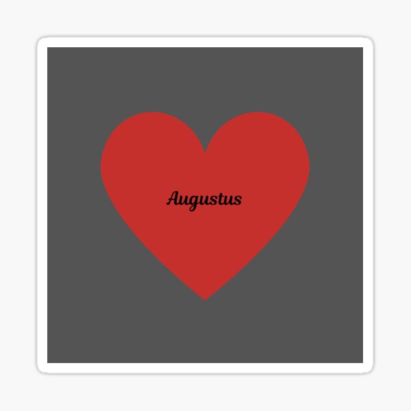 Item preview, I love Augustus! designed and sold by Ancient Epics.