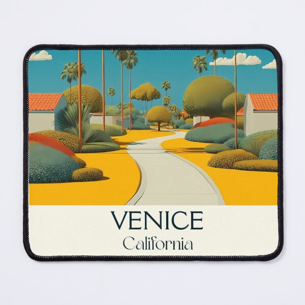 Item preview, Venice Beach California Retro Travel Poster | LA Art designed and sold by TuncGK.