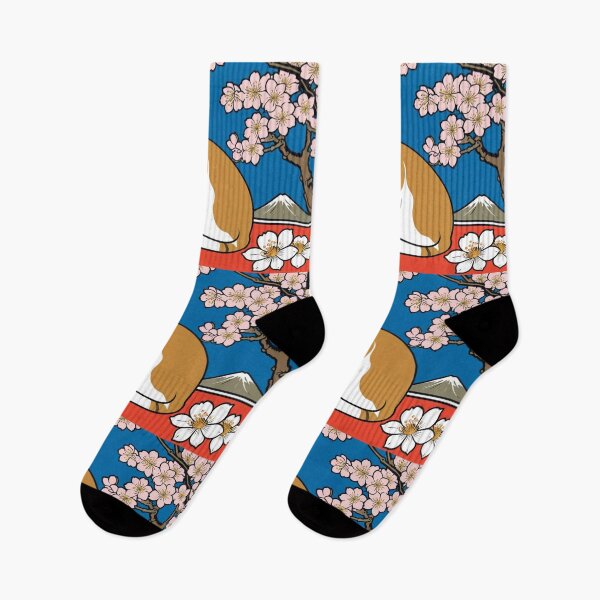 Item preview, Brown & White Cat with Plum Blossoms – Classic Japanese Style designed and sold by LEO'S CREATURE　れおずくりーちゃー.