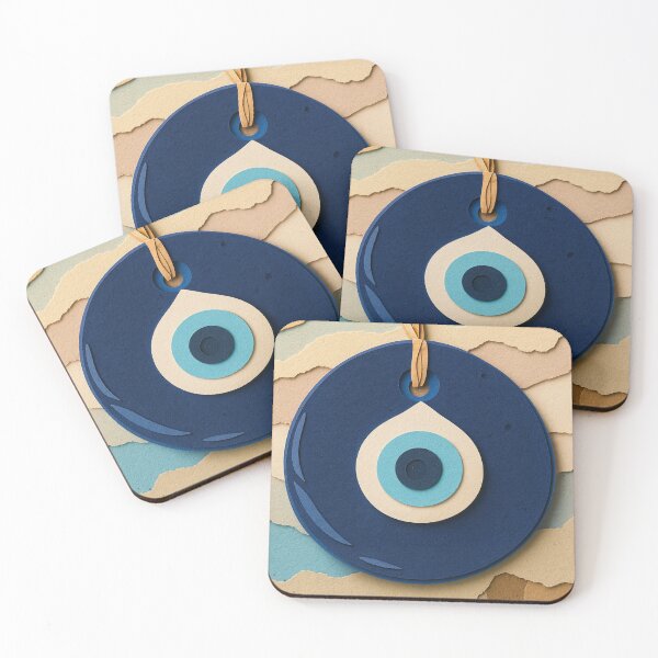 Item preview, Evil Eye Charm – Paper Cut Style designed and sold by Pacika.