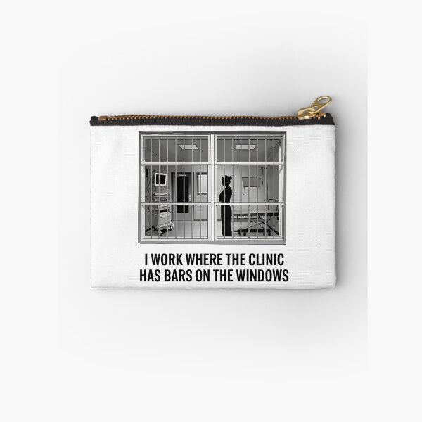 Item preview, Correctional Nurse Life | I Work Where the Clinic Has Bars on the Window designed and sold by CuteDesignables.