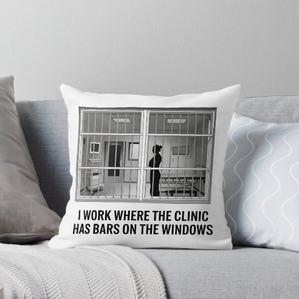 Item preview, Correctional Nurse Life | I Work Where the Clinic Has Bars on the Window designed and sold by CuteDesignables.