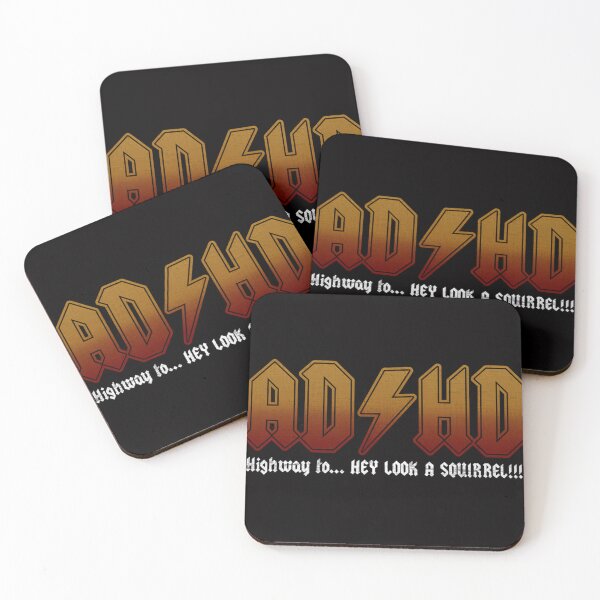 Item preview, Adhd Highway To Hey Look A Squirrel designed and sold by TheDesignWork.
