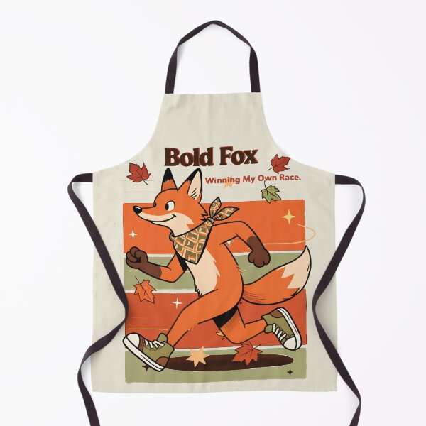 Item preview, Bold Fox – Winning My Own Race designed and sold by NatalieJeans.