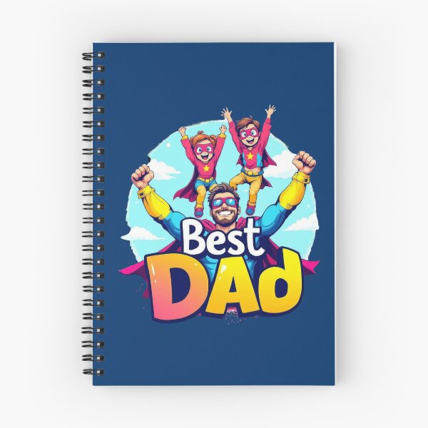 Item preview, Best Dad Superhero Family T-shirt | Father and son + daughter Matching Outfit | Family of 4 Super Dad Gift designed and sold by TheGaliyaStudio.