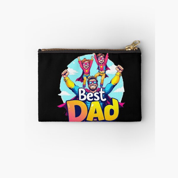 Item preview, Best Dad Superhero Family T-shirt | Father and son + daughter Matching Outfit | Family of 4 Super Dad Gift designed and sold by TheGaliyaStudio.