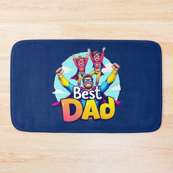 Item preview, Best Dad Superhero Family T-shirt | Father and son + daughter Matching Outfit | Family of 4 Super Dad Gift designed and sold by TheGaliyaStudio.