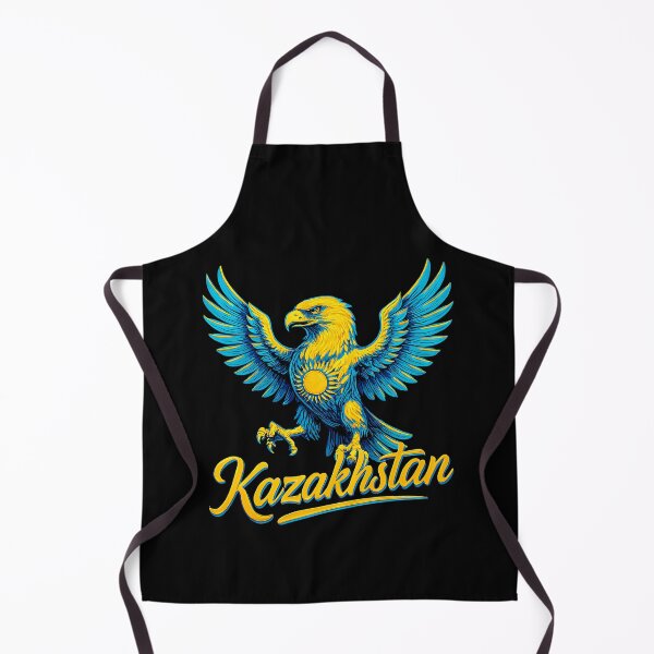 Item preview, Kazakhstan Eagle Sun Flag Gift designed and sold by Pineapple-Tree.