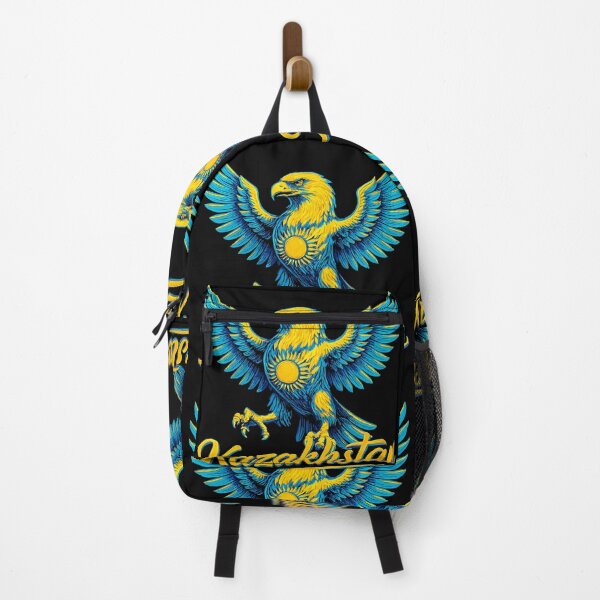 Item preview, Kazakhstan Eagle Sun Flag Gift designed and sold by Pineapple-Tree.