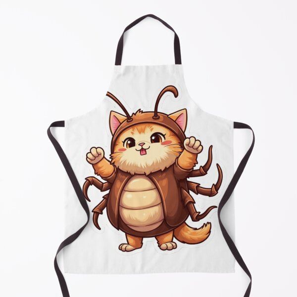 Item preview, Cockroach Cat Returns – Persian Meme Cat in Cosplay (Pose 2 Version) designed and sold by SnarkyTextStudiO.