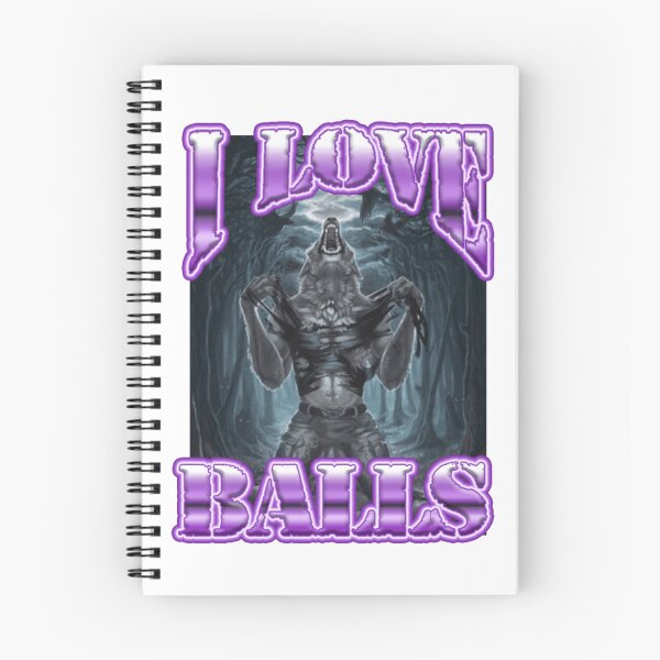 Item preview, I Love B Wolf Meme Shirt designed and sold by FindingLuffy.