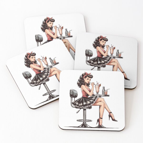 Item preview, Milkshake Rockabilly Pin Up Petticoat Gift designed and sold by Pineapple-Tree.