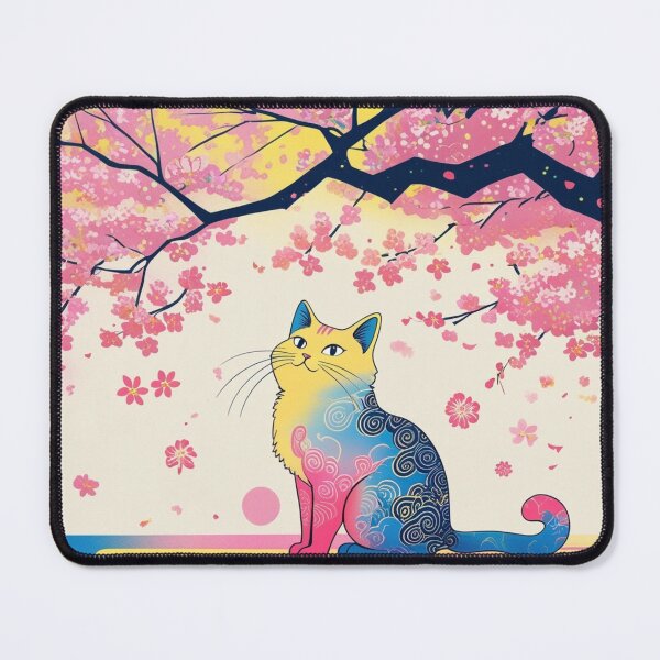 Item preview, Ukiyo-e Dream Cat – A Fusion of Tradition and Whimsy designed and sold by LEO'S CREATURE　れおずくりーちゃー.