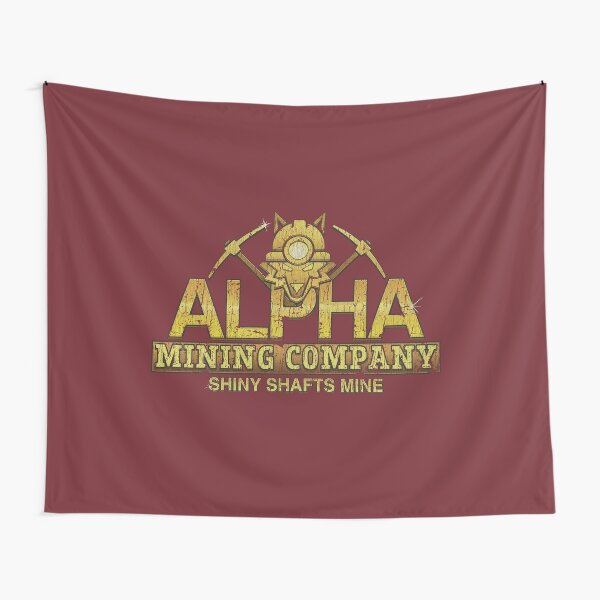 Item preview, Alpha Mining Company 2017 designed and sold by AstroZombie6669.
