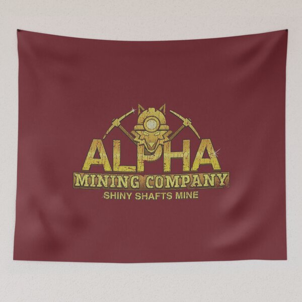 Item preview, Alpha Mining Company 2017 designed and sold by AstroZombie6669.