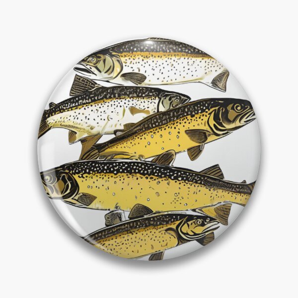 Item preview, Trout Pattern designed and sold by Saints Shop.