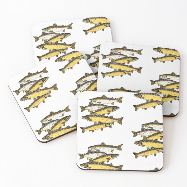 Item preview, Trout Pattern designed and sold by Saints Shop.