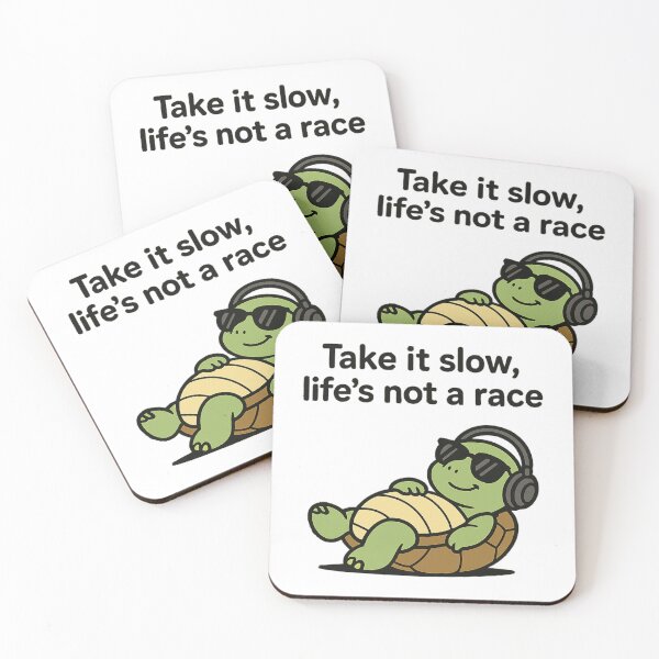 Item preview, Chill Turtle with Headphones Illustration designed and sold by MUGHAN.
