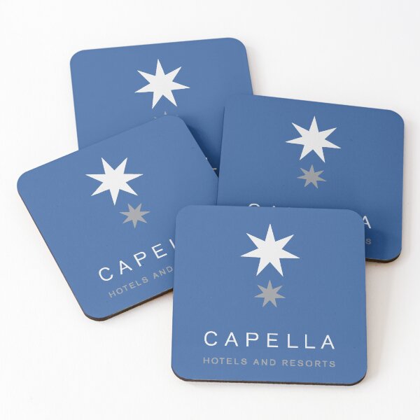 Item preview, The design celebrates capella hotels & resorts bright blue designed and sold by Serginujhe.