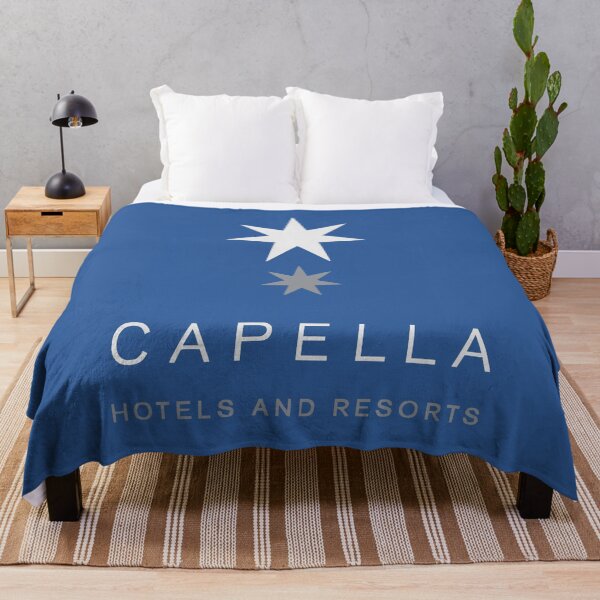 Item preview, The design celebrates capella hotels & resorts bright blue designed and sold by Serginujhe.