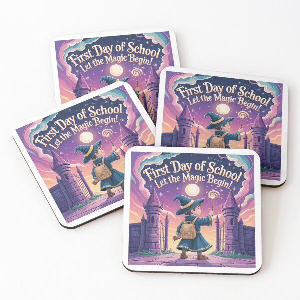 Item preview, First Day of School – Let the Magic Begin designed and sold by OB-Store.