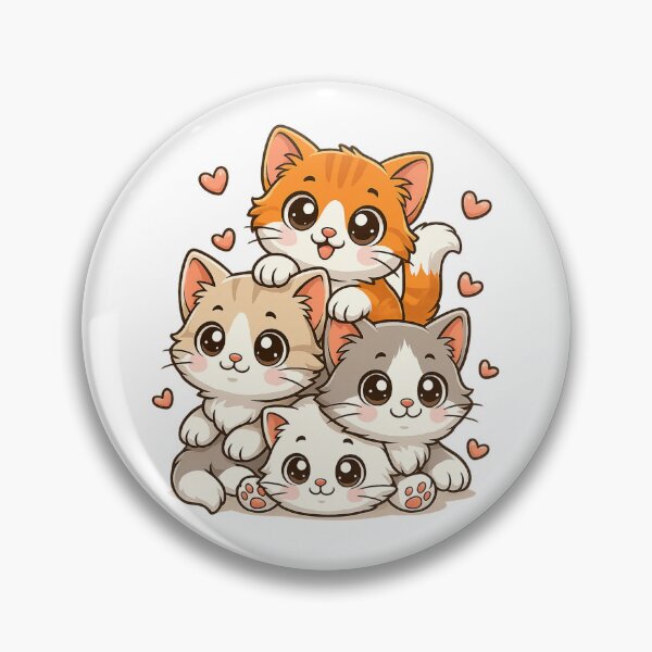 Item preview, Too Cute Cat Gang Funny Kawaii Neko Cats Lover designed and sold by thebest-2studio.