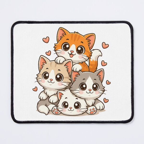 Item preview, Too Cute Cat Gang Funny Kawaii Neko Cats Lover designed and sold by thebest-2studio.