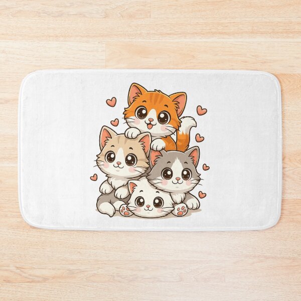 Item preview, Too Cute Cat Gang Funny Kawaii Neko Cats Lover designed and sold by thebest-2studio.