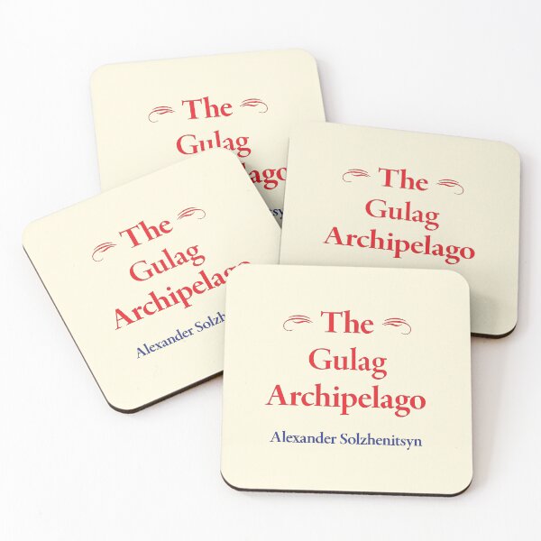 Item preview, Alexander Solzhenitsyn, The Gulag Archipelago, Soviet and Russian Author, Classic Literature designed and sold by CharlottePlaceArt.
