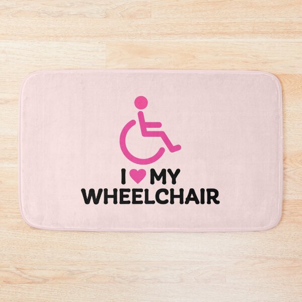 Item preview, I LOVE MY WHEELCHAIR – Proud and Bold Accessibility Design designed and sold by OEKAKIYASAN.