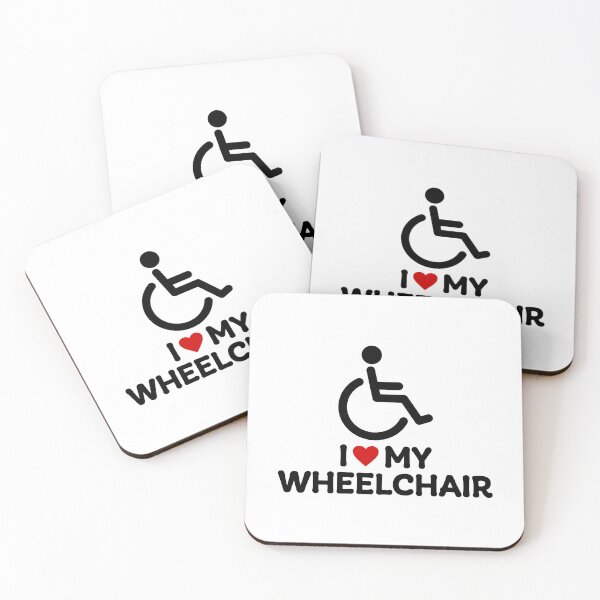 Item preview, I LOVE MY WHEELCHAIR – Proud and Bold Accessibility Design designed and sold by OEKAKIYASAN.
