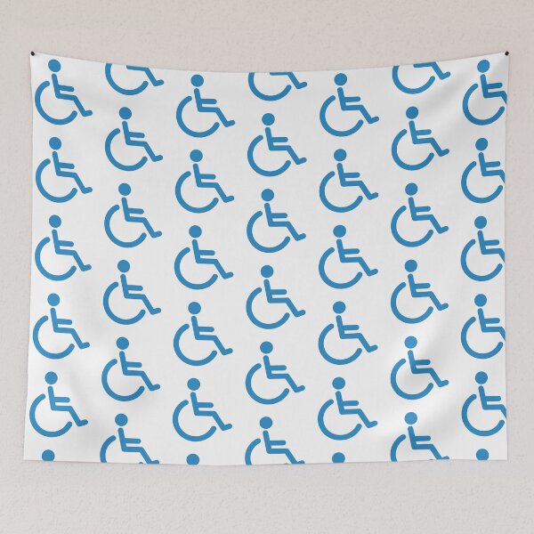 Item preview, Simple, bold, and meaningful. Show your support for accessibility and inclusion with this classic wheelchair icon. designed and sold by OEKAKIYASAN.