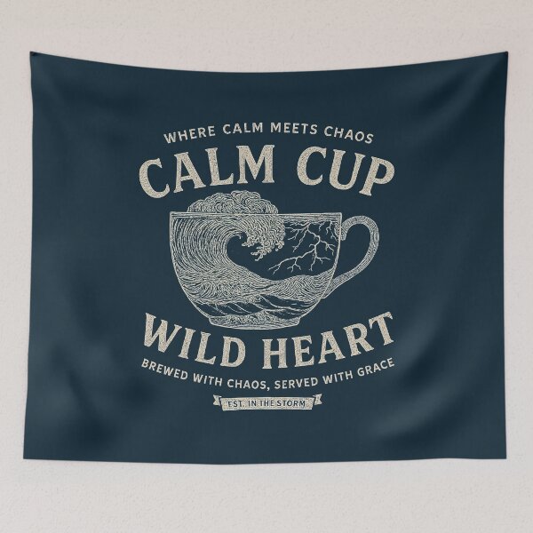 Item preview, Calm Cup, Wild Heart designed and sold by EdvvinStudios.