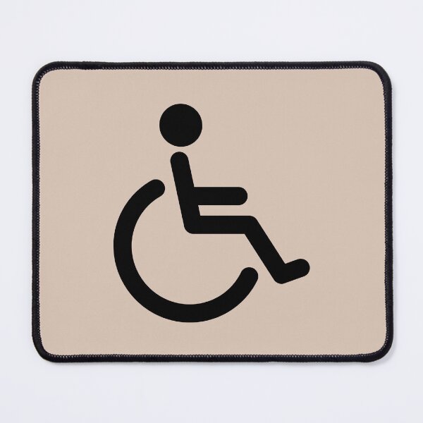 Item preview, Wheelchair Symbol – Accessibility Icon Design designed and sold by OEKAKIYASAN.