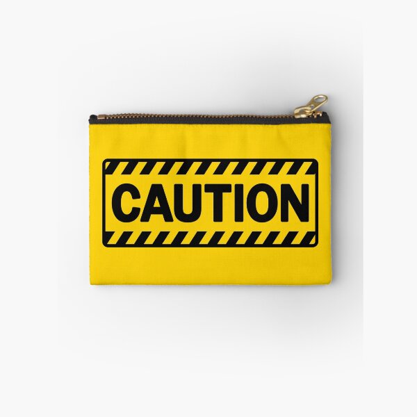 Item preview, CAUTION – Industrial Yellow Safety Sign Inspired Design designed and sold by OEKAKIYASAN.