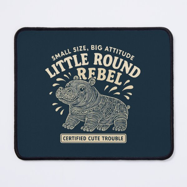 Item preview, Little Round Rebel designed and sold by EdvvinStudios.