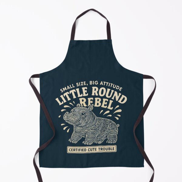 Item preview, Little Round Rebel designed and sold by EdvvinStudios.