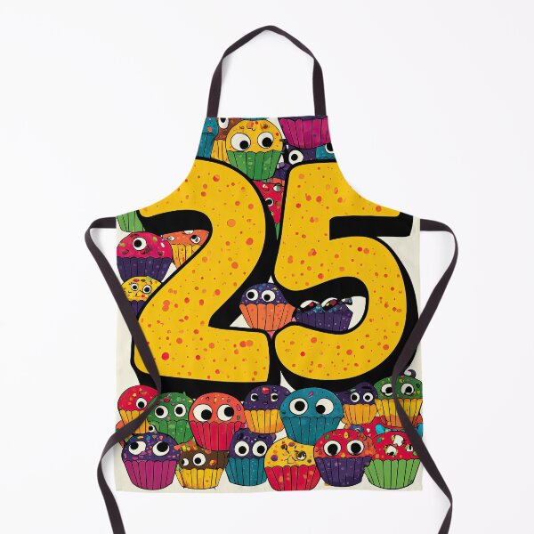 Item preview, Sweet Number Twenty-Five in Kawaii Dessert Style designed and sold by Piotrek0001.