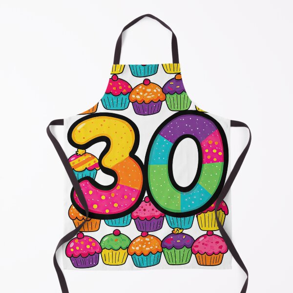 Item preview, Sweet Number Thirty in Kawaii Dessert Style designed and sold by Piotrek0001.