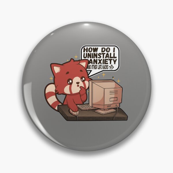 Item preview, Uninstall Anxiety designed and sold by samah82.