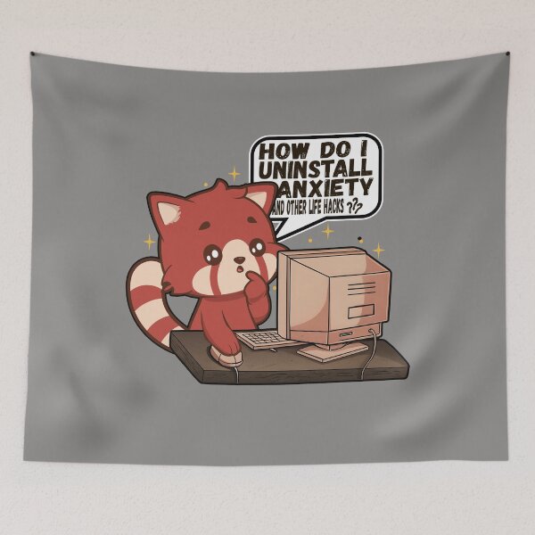 Item preview, Desinstalar Anxiety designed and sold by samah82.