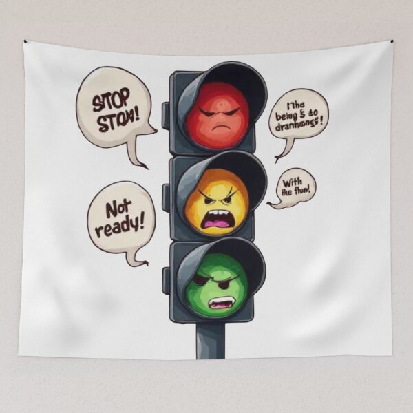 Item preview,  Expressive Traffic Light with Talking Faces designed and sold by Iuqiune.
